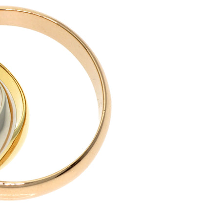 CARTIER Trinity #51 Ring K18 Yellow Gold 18K Pink GoldLadies [Used]
