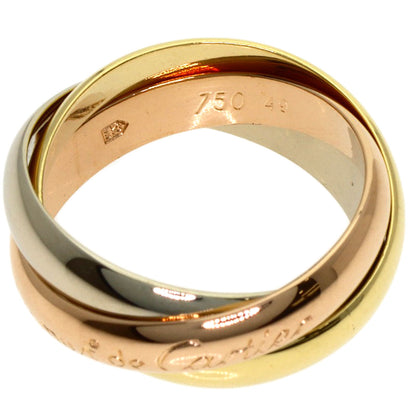 CARTIER Trinity #49 Ring K18 Yellow Gold K18 White GoldLadies [Used]