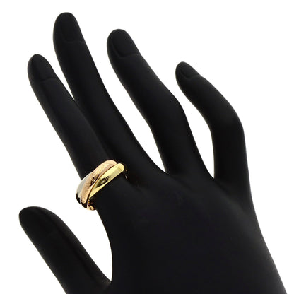 CARTIER Trinity #51 Ring K18 Yellow Gold 18K Pink GoldLadies [Used]