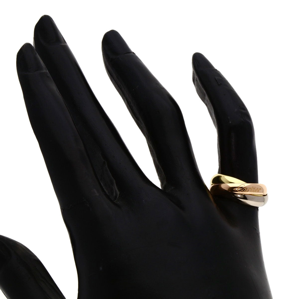 CARTIER Trinity #46 Ring K18 Yellow Gold K18 White GoldLadies [Used]