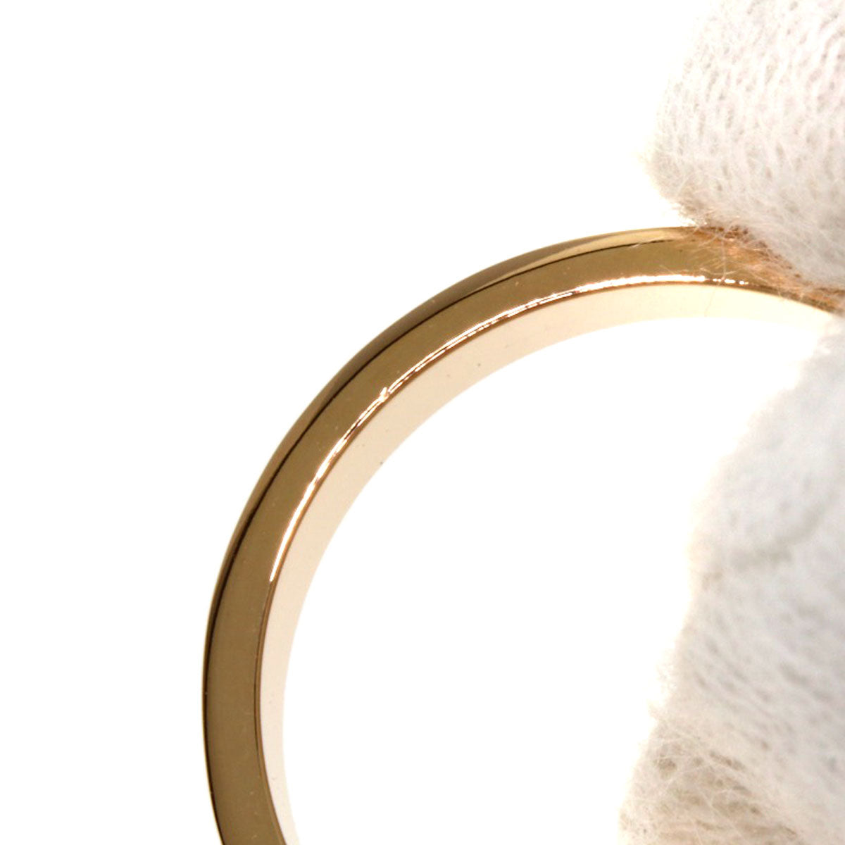 CARTIER mini love ring #49 Ring K18 Pink Gold Ladies [Used]