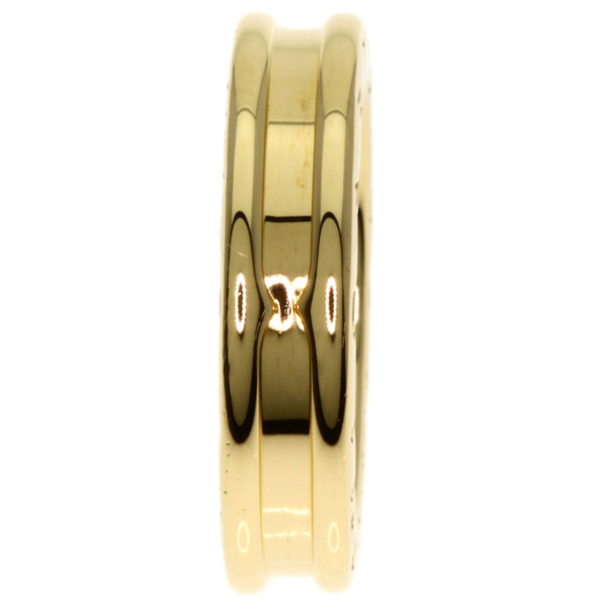 BVLGARI B.zero1 1 band #50 Ring K18 Yellow Gold Ladies [Used]