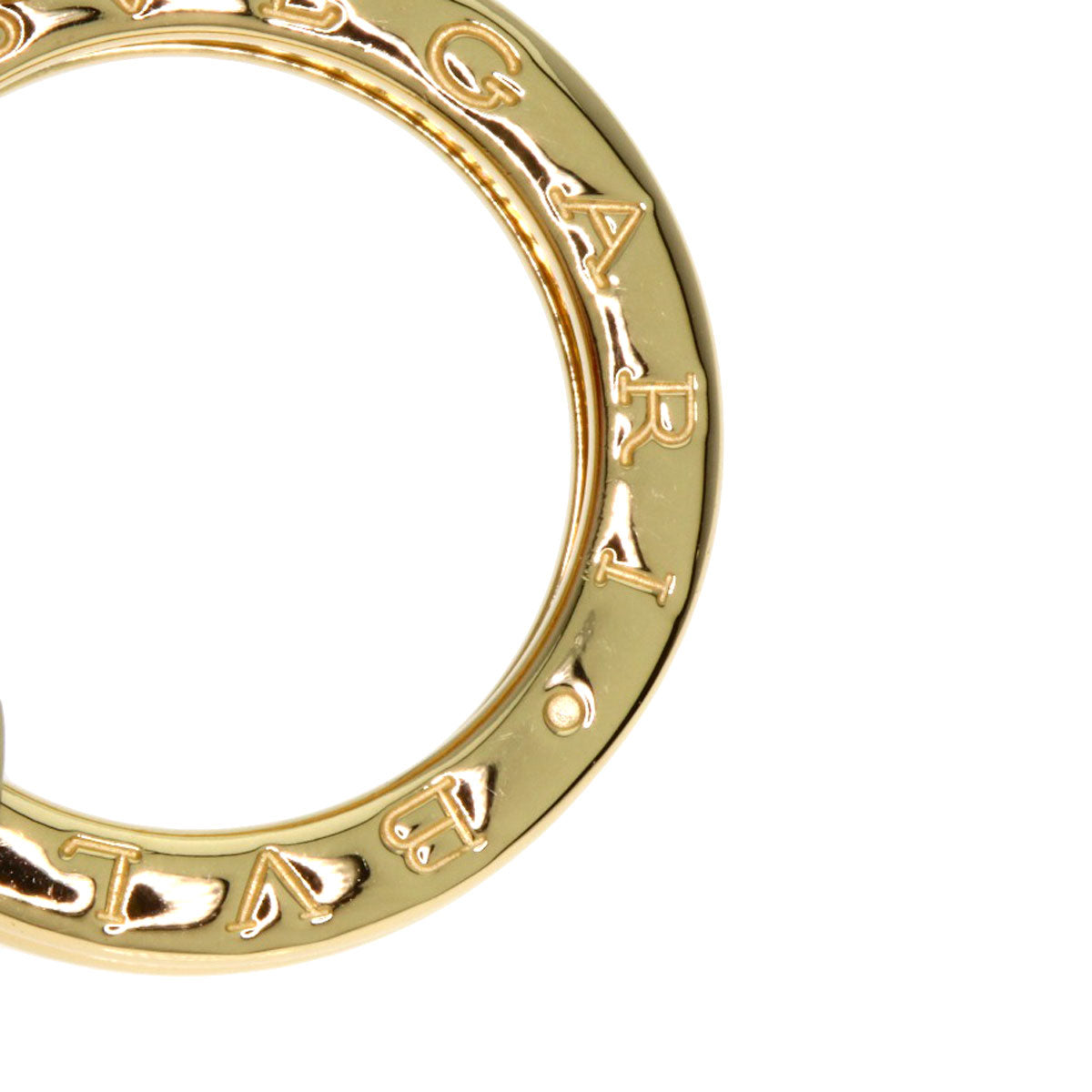 BVLGARI B.zero1 1 band #50 Ring K18 Yellow Gold Ladies [Used]