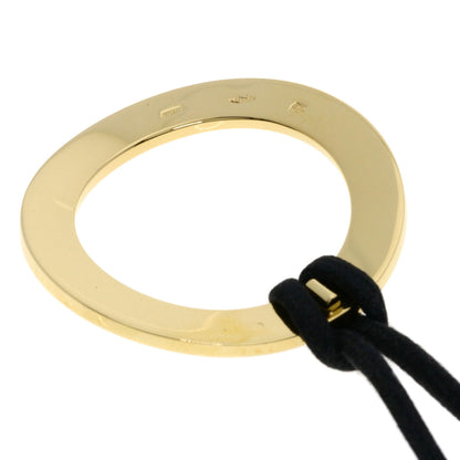 BVLGARI Logo circle Necklace K18 Yellow Gold Ladies [Used]
