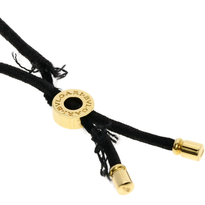 BVLGARI Logo circle Necklace K18 Yellow Gold Ladies [Used]