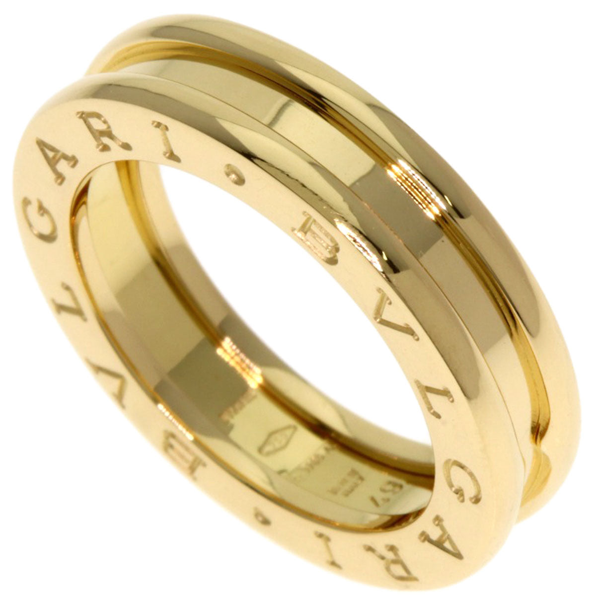BVLGARI B.zero1 1 band #49 Ring K18 Yellow Gold Ladies [Used]