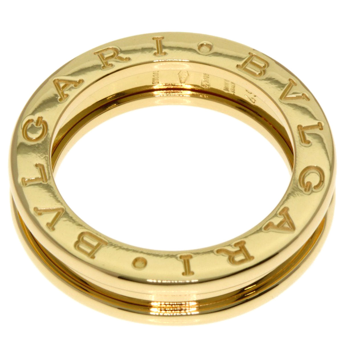BVLGARI B.zero1 1 band #49 Ring K18 Yellow Gold Ladies [Used]