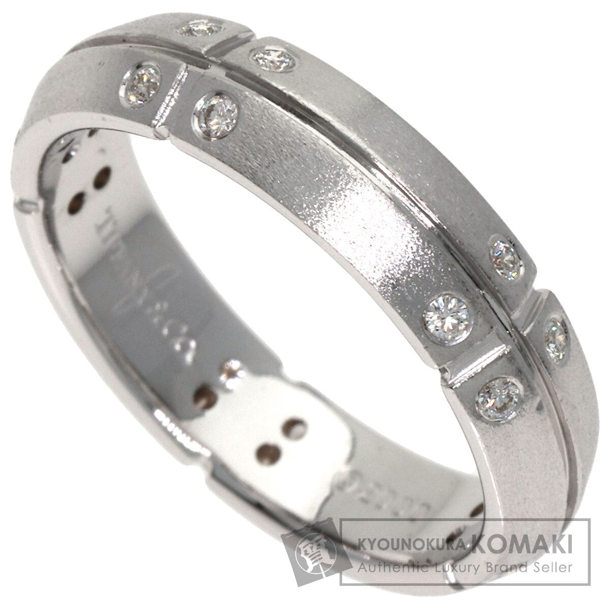 TIFFANY&Co. Streammerica Diamond Ring K18 White Gold Ladies [Used]