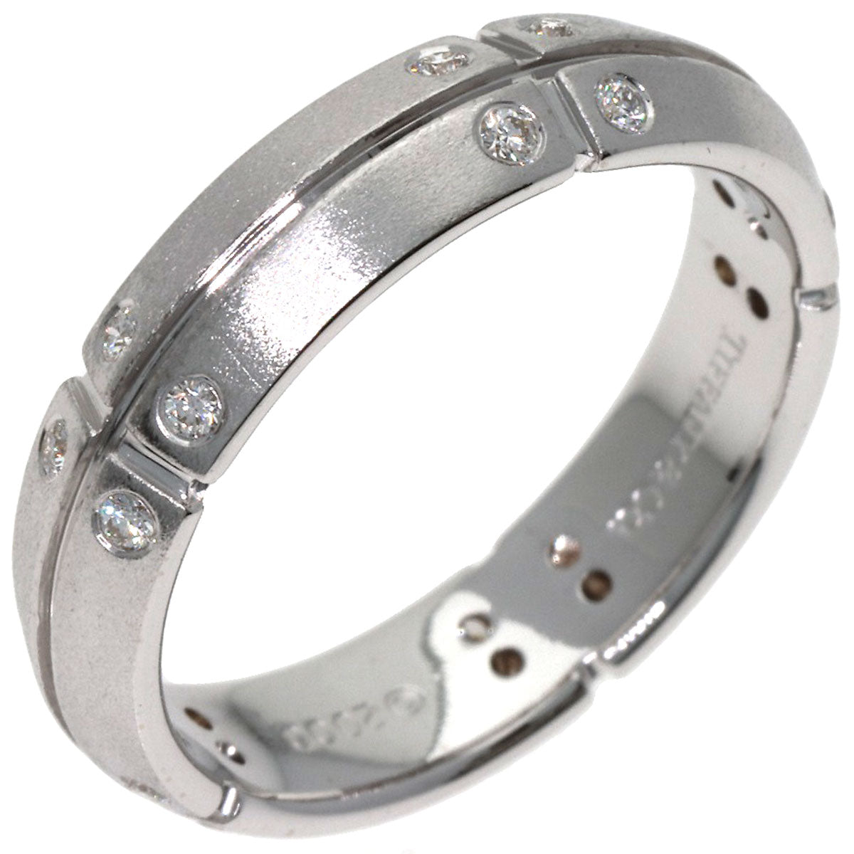 TIFFANY&Co. Streammerica Diamond Ring K18 White Gold Ladies [Used]