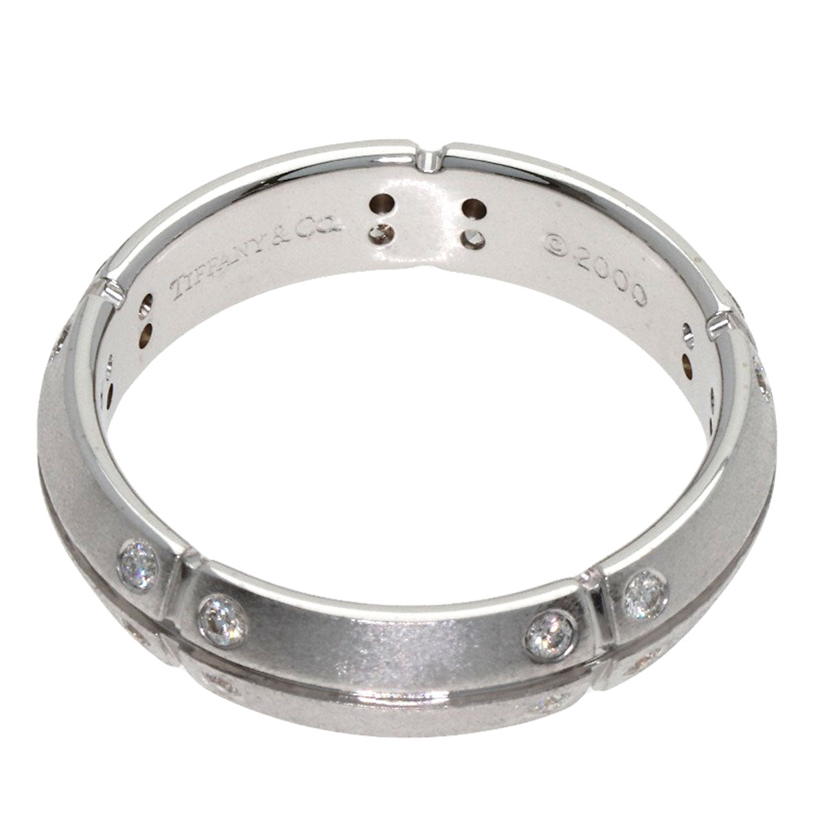TIFFANY&Co. Streammerica Diamond Ring K18 White Gold Ladies [Used]