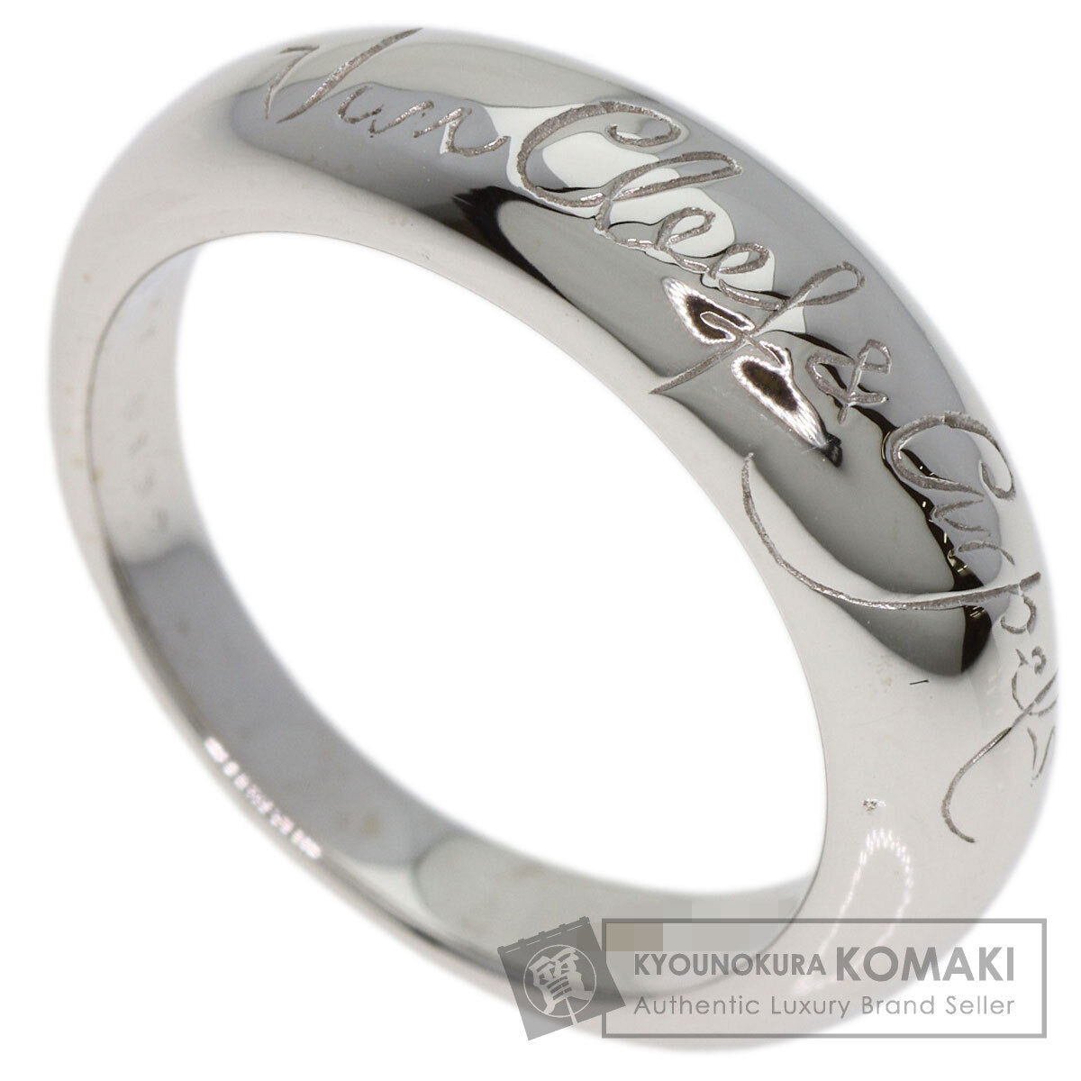 Van Cleef & Arpels Tendolmon Senior Tulle Ring K18 White Gold Ladies [Used]