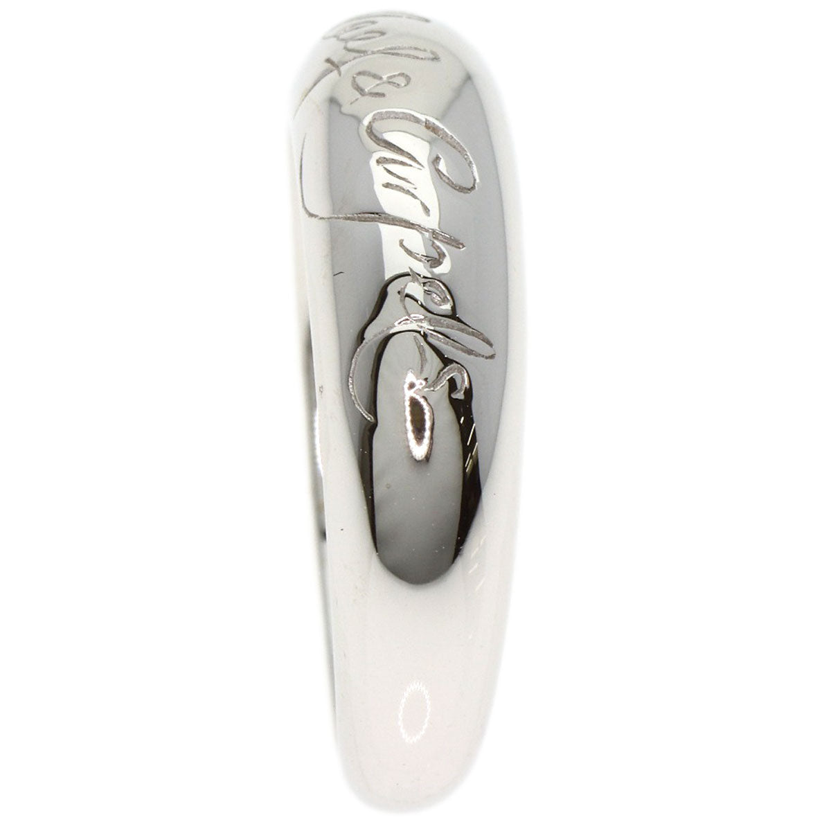 Van Cleef & Arpels Tendolmon Senior Tulle Ring K18 White Gold Ladies [Used]