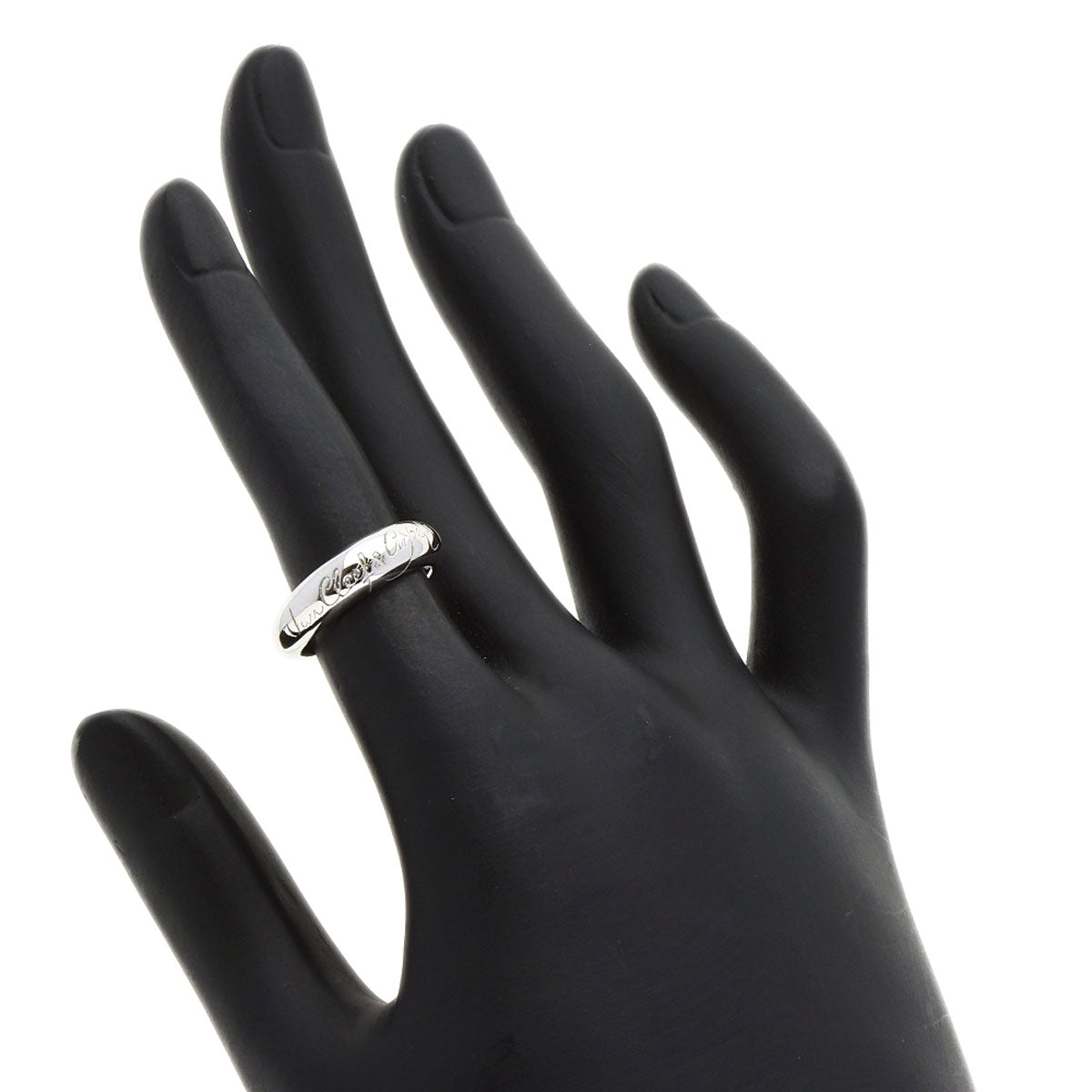 Van Cleef & Arpels Tendolmon Senior Tulle Ring K18 White Gold Ladies [Used]