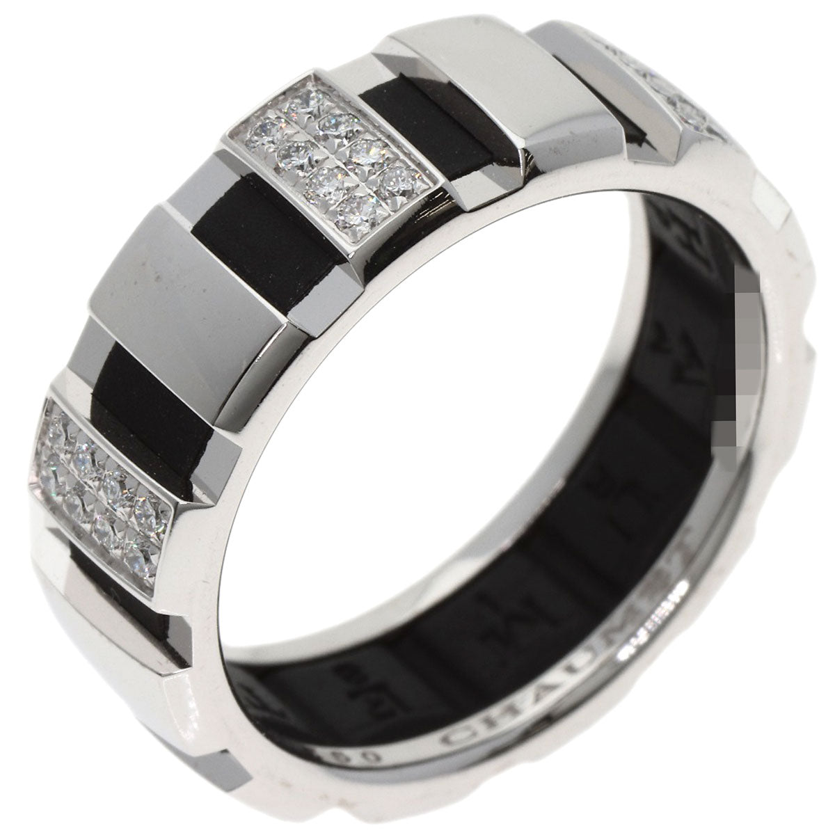 Chaumet Class One Diamond #57 Ring K18 White Gold Ladies [Used]