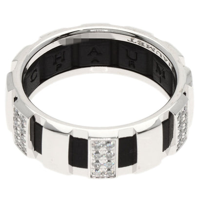 Chaumet Class One Diamond #57 Ring K18 White Gold Ladies [Used]