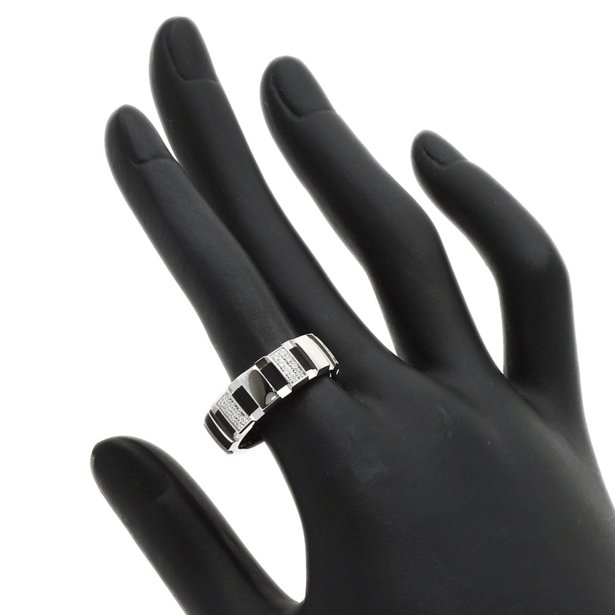 Chaumet Class One Diamond #57 Ring K18 White Gold Ladies [Used]