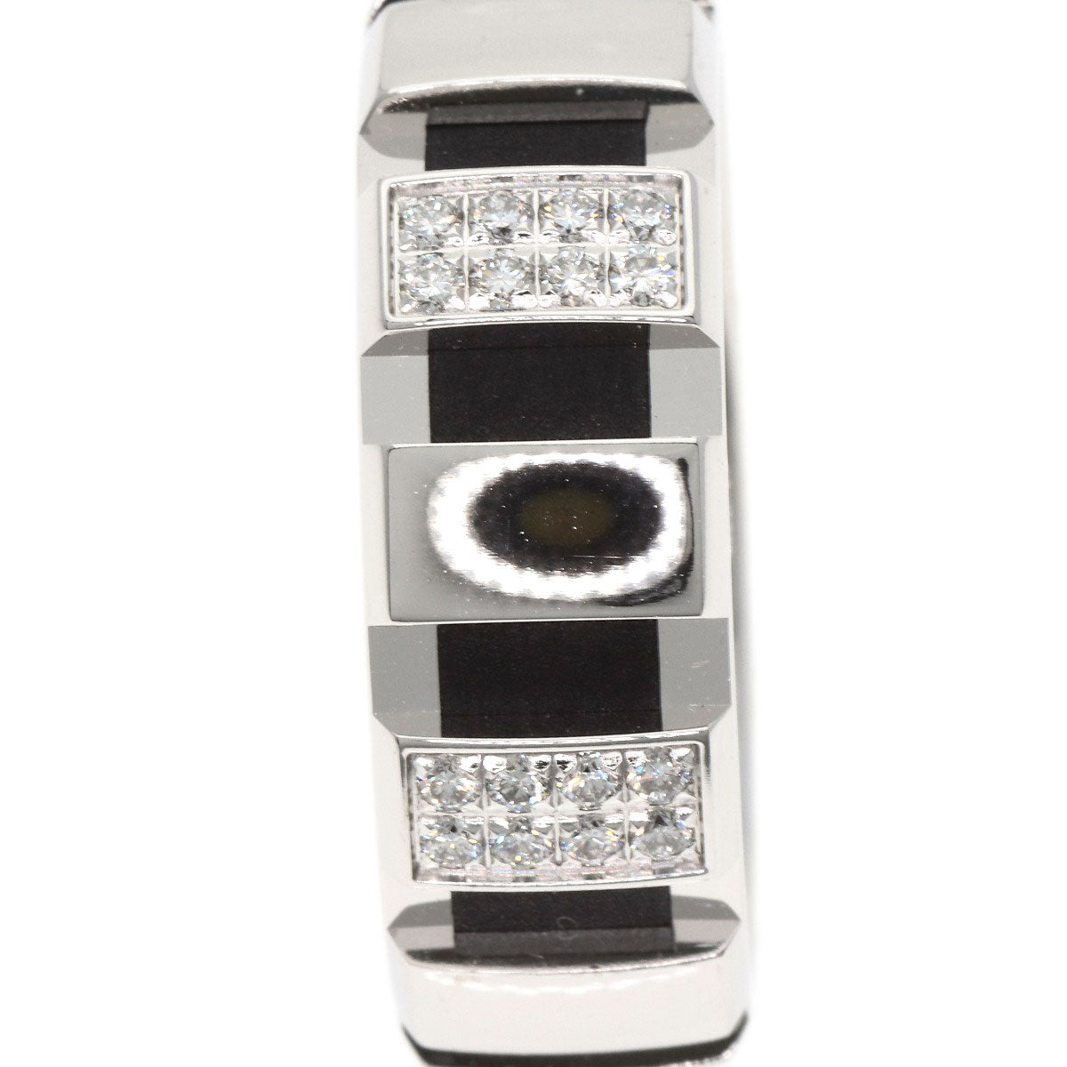 Chaumet Class One Diamond #57 Ring K18 White Gold Ladies [Used]