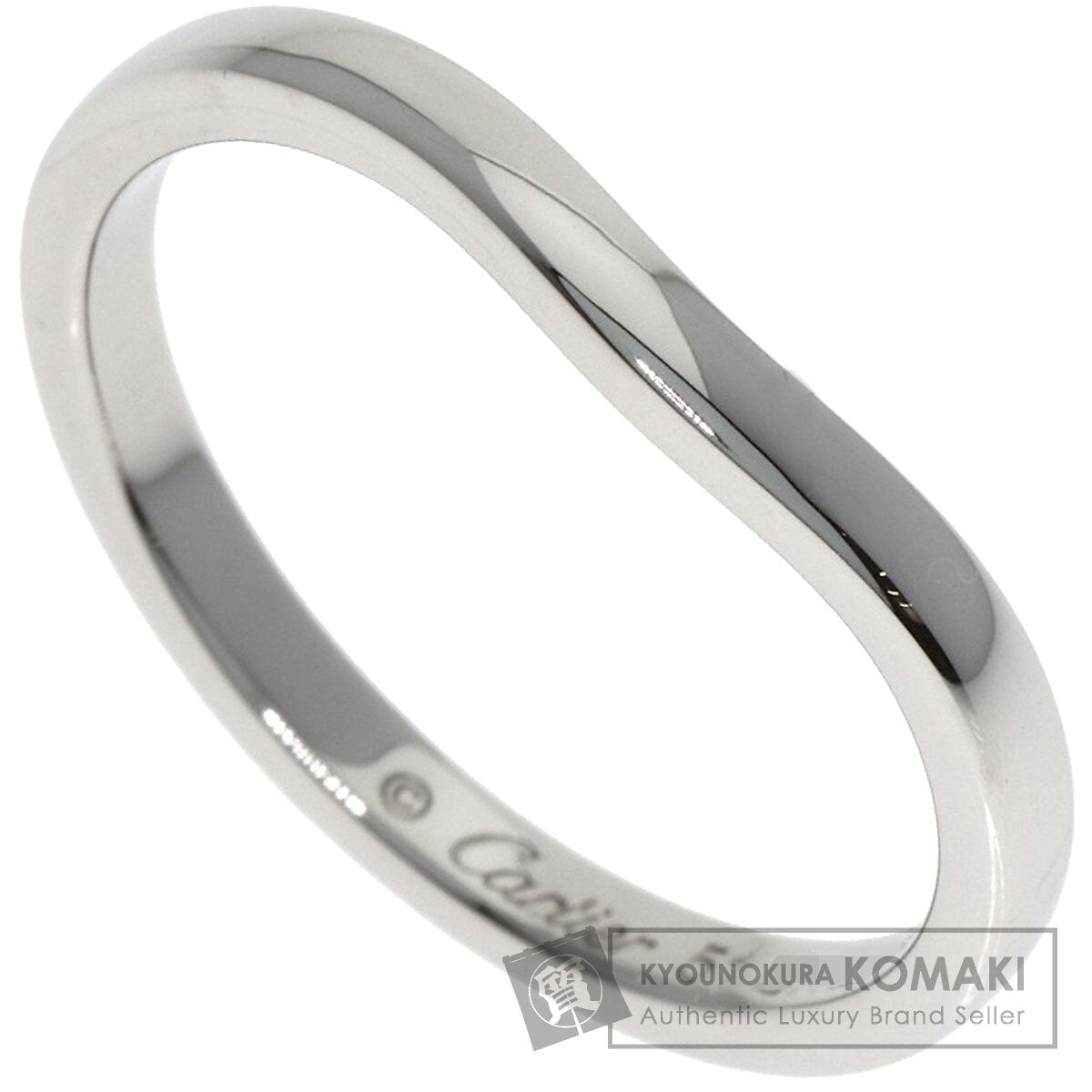 CARTIER Ballerina # 51 Ring Platinum PT950 Ladies [Used]