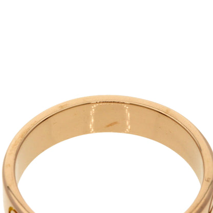 CARTIER mini love ring #46 Ring K18 Pink Gold Ladies [Used]