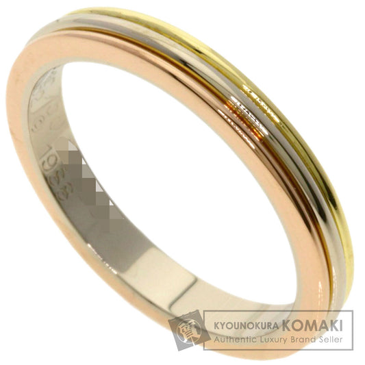 CARTIER Three colors # 52 Ring K18 Yellow Gold 18K Pink GoldLadies [Used]