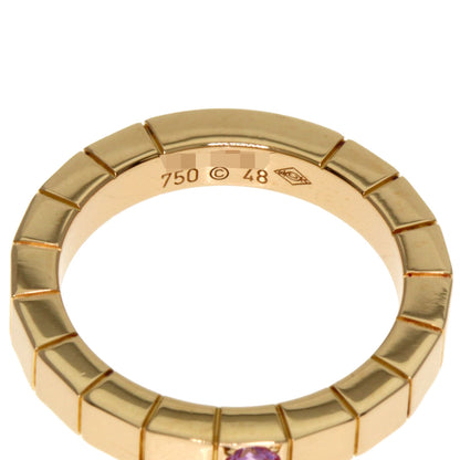 CARTIER Raniere 1P Sapphire #48 Ring K18 Pink Gold Ladies [Used]