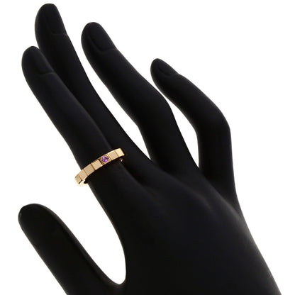 CARTIER Raniere 1P Sapphire #48 Ring K18 Pink Gold Ladies [Used]