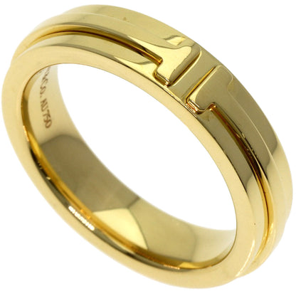 TIFFANY&Co. T TWO Ring K18 Yellow Gold Ladies [Used]