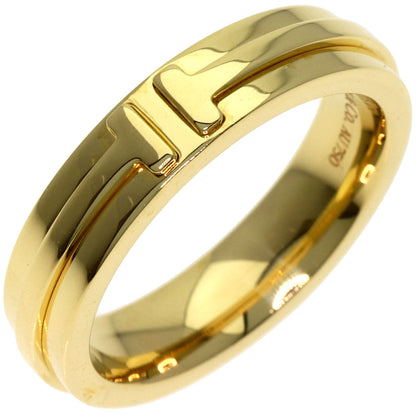 TIFFANY&Co. T TWO Ring K18 Yellow Gold Ladies [Used]