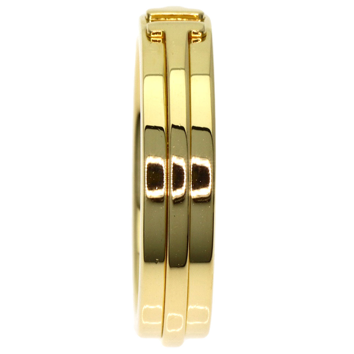 TIFFANY&Co. T TWO Ring K18 Yellow Gold Ladies [Used]
