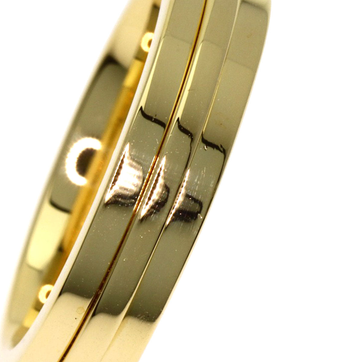 TIFFANY&Co. T TWO Ring K18 Yellow Gold Ladies [Used]