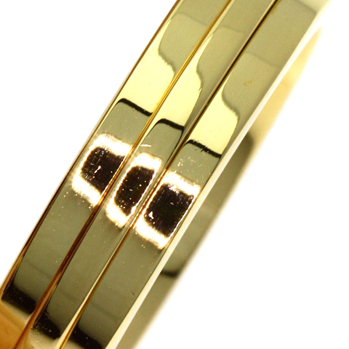 TIFFANY&Co. T TWO Ring K18 Yellow Gold Ladies [Used]