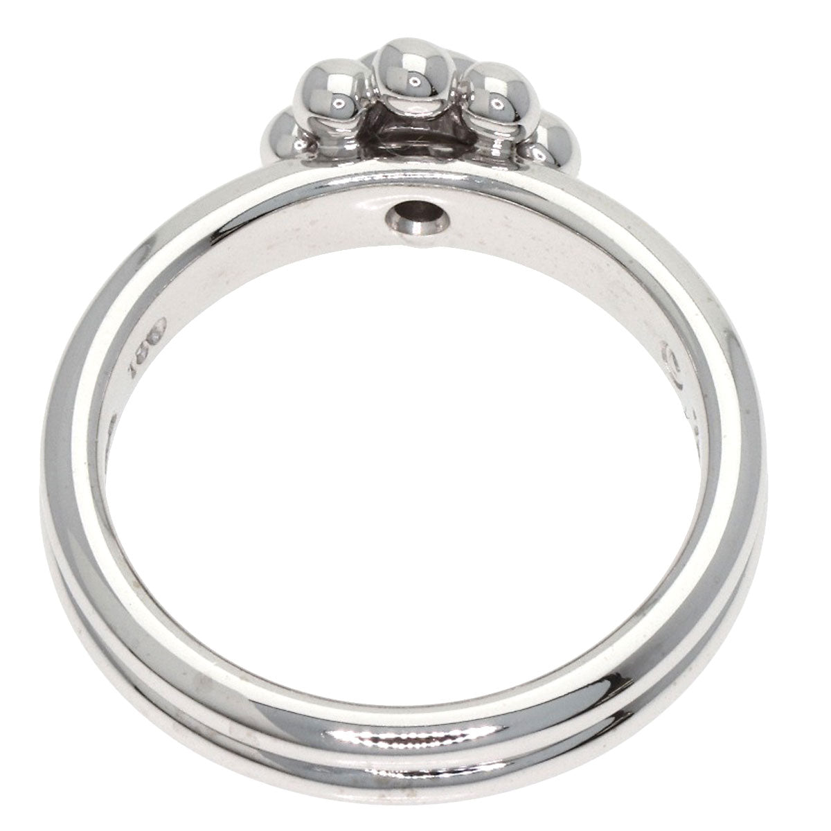 TIFFANY&Co. Jolly Beads Diamond Ring K18 White Gold Ladies [Used]