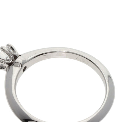 TIFFANY&Co. Solitaire Diamond Ring Platinum PT950 Ladies [Used]
