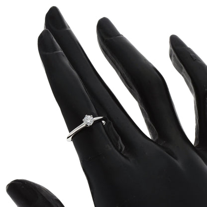 TIFFANY&Co. Solitaire Diamond Ring Platinum PT950 Ladies [Used]