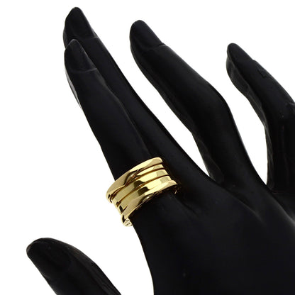 ブルガリ B-zero1 ビーゼロワン 3バンド #51 リング・指輪 K18イエローゴールド レディース 【中古】【BVLGARI】