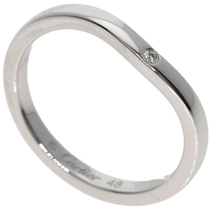 CARTIER Ballerina 3P Diamond #48 Ring Platinum PT950 Ladies [Used]