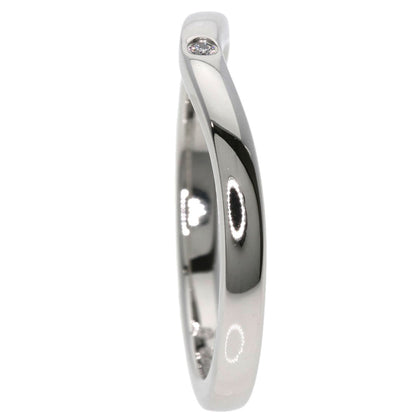 CARTIER Ballerina 3P Diamond #48 Ring Platinum PT950 Ladies [Used]