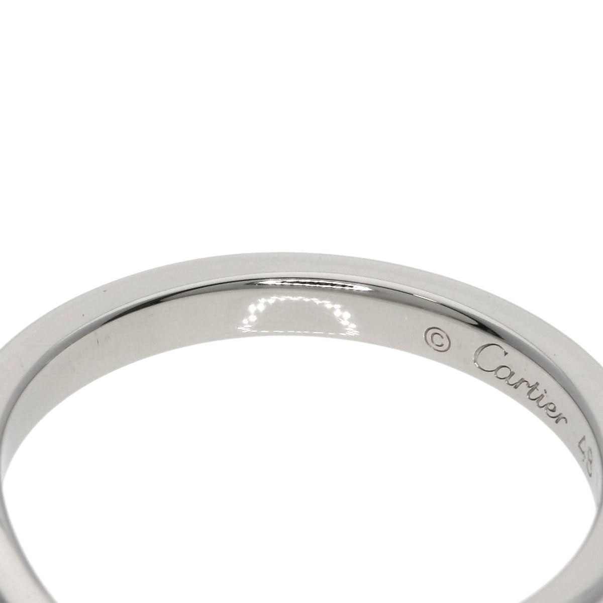 CARTIER Ballerina 3P Diamond #48 Ring Platinum PT950 Ladies [Used]