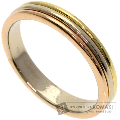 CARTIER Three Color #59 Ring K18 Yellow Gold 18K Pink GoldLadies [Used]