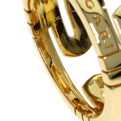 BVLGARI Parentesi Openwork Large #62 Ring K18 Yellow Gold Ladies [Used]
