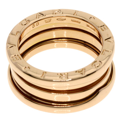 BVLGARI B.zero1 2 band #50 Ring K18 Pink Gold Ladies [Used]