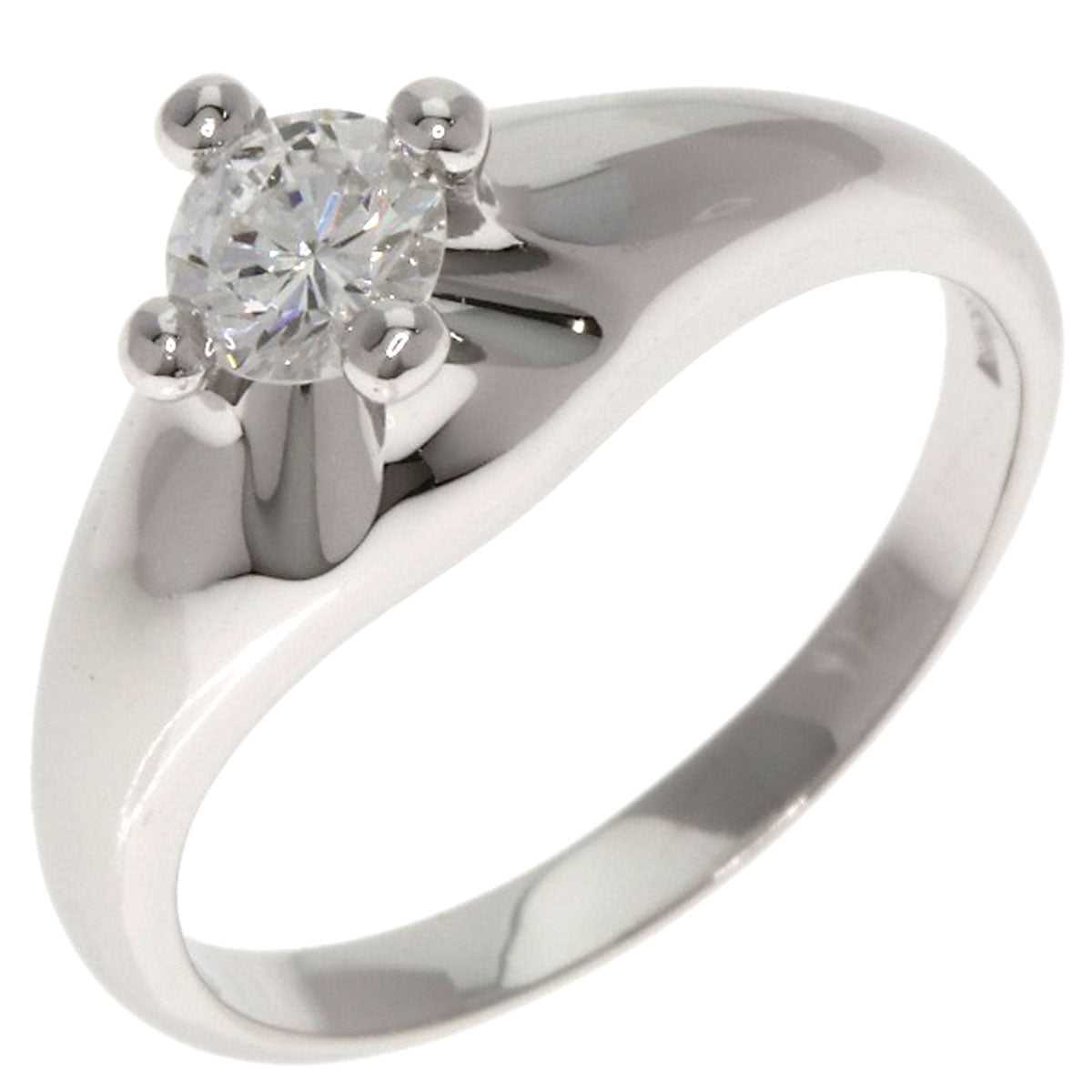 BVLGARI Corona Diamond Ring Platinum PT950 Ladies [Used]