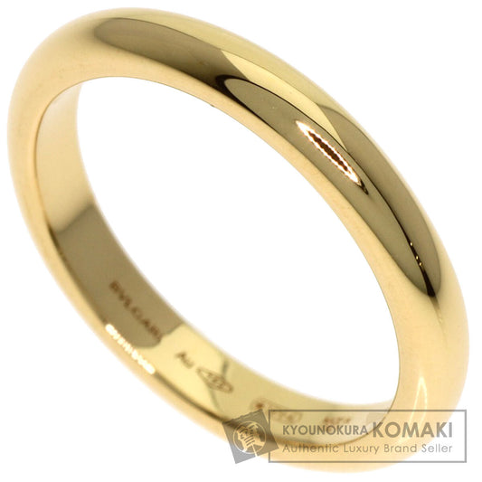 BVLGARI Wedding band Ring K18 Yellow Gold Ladies [Used]