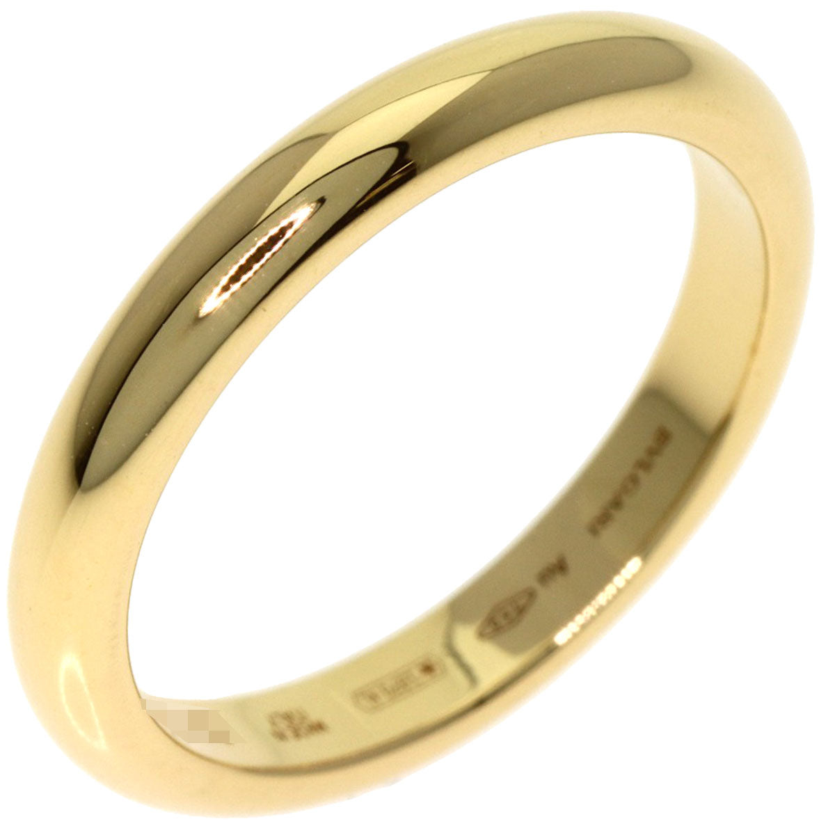 BVLGARI Wedding band Ring K18 Yellow Gold Ladies [Used]