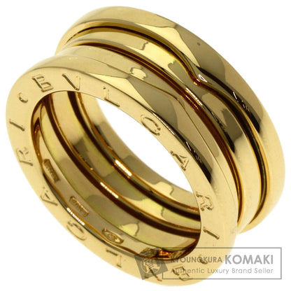 BVLGARI B.zero1 2 band #50 Ring K18 Yellow Gold Ladies [Used]