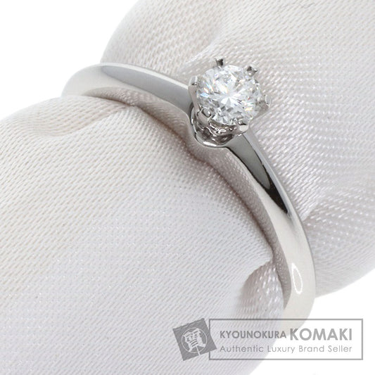 TIFFANY&Co. Solitaire Diamond Ring Platinum PT950 Ladies [Used]
