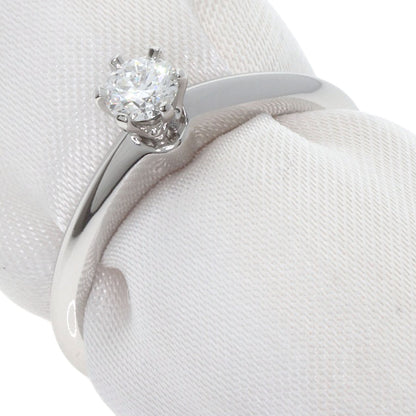 TIFFANY&Co. Solitaire Diamond Ring Platinum PT950 Ladies [Used]