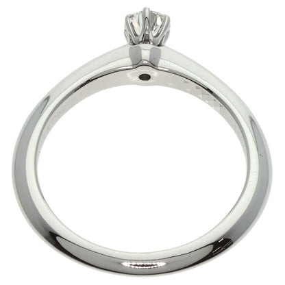 TIFFANY&Co. Solitaire Diamond Ring Platinum PT950 Ladies [Used]