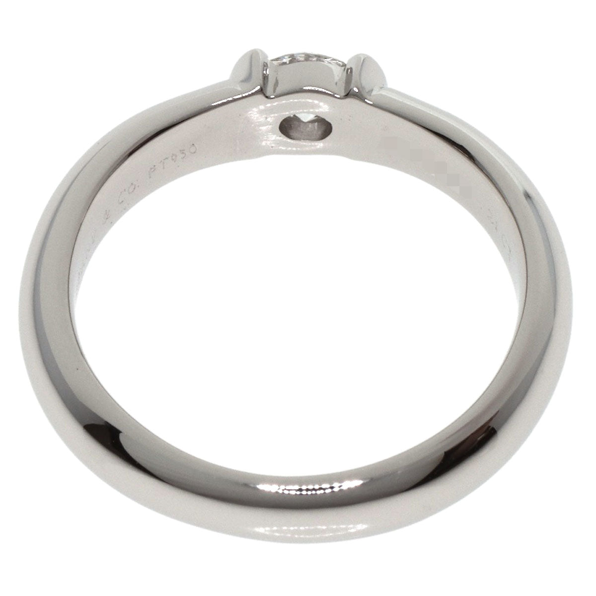 TIFFANY&Co. Dots Diamond Ring Platinum PT950 Ladies [Used]