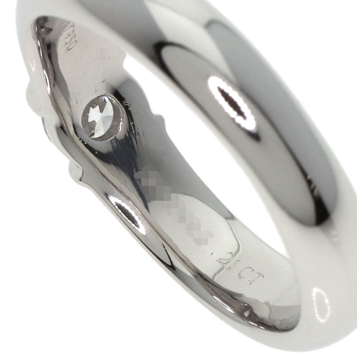 TIFFANY&Co. Dots Diamond Ring Platinum PT950 Ladies [Used]